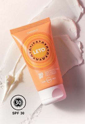 SPF 30 yuz uchun qarishga qarshi quyoshdan himoyalovchi krem
