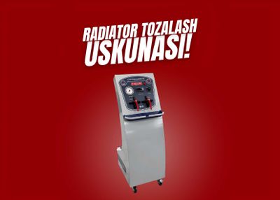 Установка для промывки радиатора печки | Radiator tozalash qurilmasi