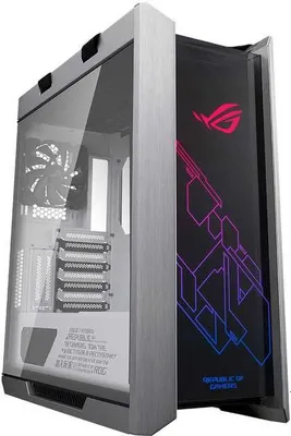 Корпус ASUS GX601 ROG STRIX HELIOS White Edition черно-серебристый