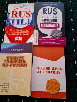 rus tili oʻrganishga yordam beradigan kitoblar