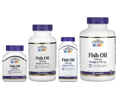 21st Century Рыбий жир 21st Century Fish Oil Omega-3 Omega 3 омега 3