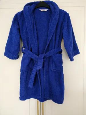 Детский махровый халат, 6-10 лет