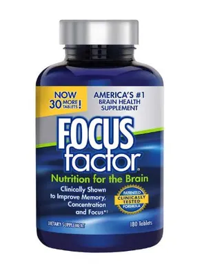 FOCUS factor 180таб (память, концентрация, внимание) США БАД для мозга