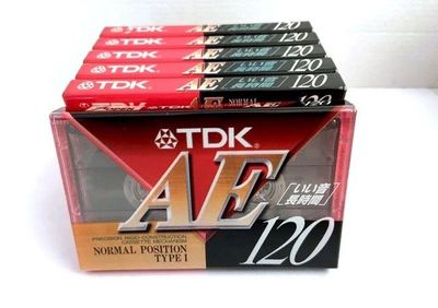 Аудио кассета TDK AE 120. Normal . Japan