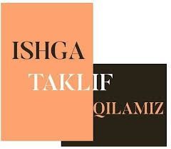 Предлагаем работу./ishga taklif qilamiz .