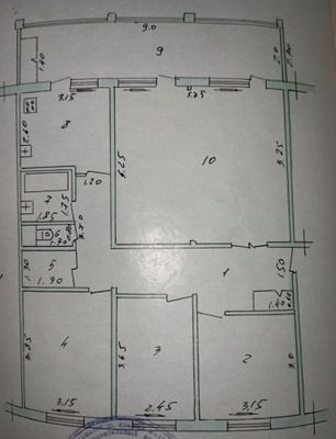 Продаётся 5ти комнатная квартира на Карасу-2 с Палисадником