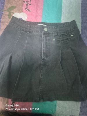 Yubka, seraya 37cm dlina