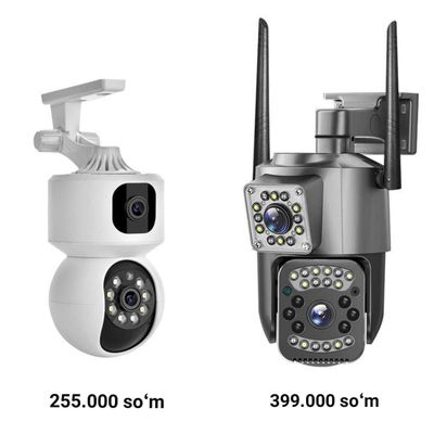 V380 PRO, Wi-FI orqali iishlaydi. Tashqi smart videokamera Urganch