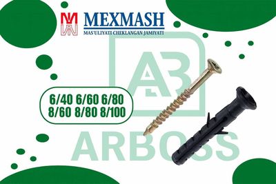 MEXMASH/ Dyubl shrup / Samarez / Mix/ Дюбель шуруп / Дюбель гвоздь Мих