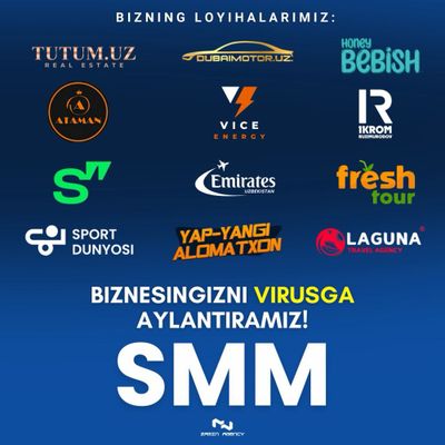 Zamin Agency | SMM xizmatlarini taklif qilamiz!