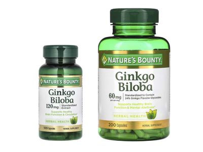Natures Nature's Bounty Ginkgo Biloba Vitamin C Витами С Гинкго билоба