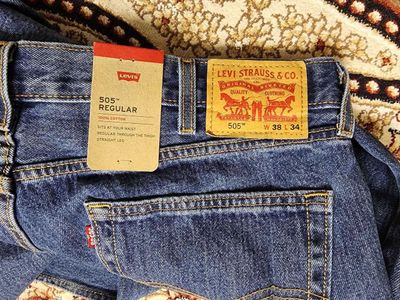 Levi's - 505™ Regular Fit Men's Jeans W38 L34
