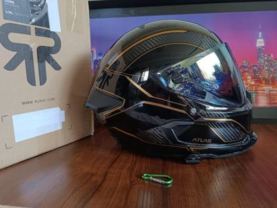 Мото шлем от бренда RUROC ATLAS 4.0 carbon