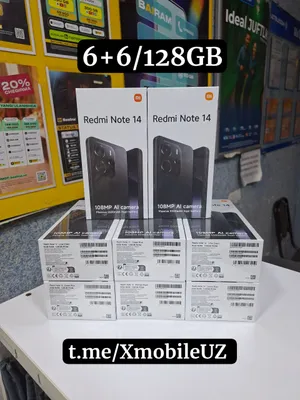 Redmi Note 14 6+2/128GB