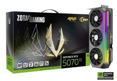 Видеокарта - Zotac Gaming RTX 5070 Ti AMP Extreme Infinity 16GB