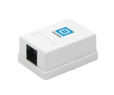 Розетка накладная Pixietech, CAT5e UTP RJ-45, 1 порт