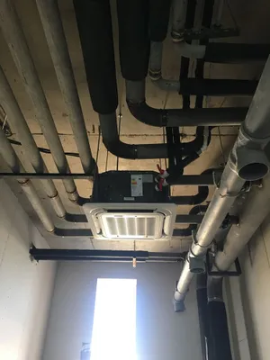 Установкп промышленый кондиционеров с гарантий