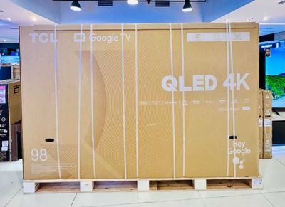 Телевизор TCL 98" QLED 98C655 Google TV 144hz 4K ДОСТАВКА БЕСПЛАТНО