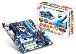 Gigabayte Z68,intel celeron 2010,DDR3 1600 8gb