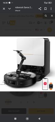 roborock Saros Z70 Robot Vacuum and Mop