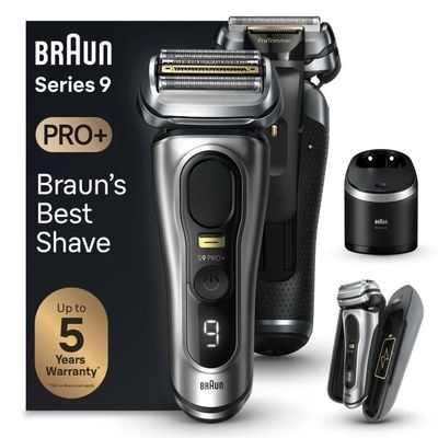 Электрическая бритва Braun S9 Pro+ 9577cc Silver SmartCare, PowerCase