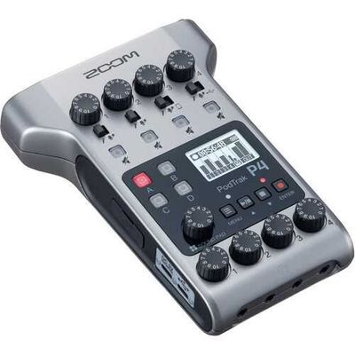 Zoom PodTrak P4 | Podcast | Подкаст | Рекордер