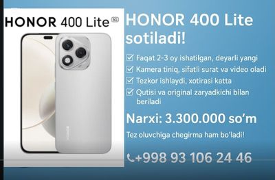HONOR 400 LITE telefon