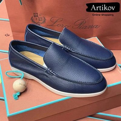 Loro Piana Loafer 100% Haqiqiy Teri (Luxury)