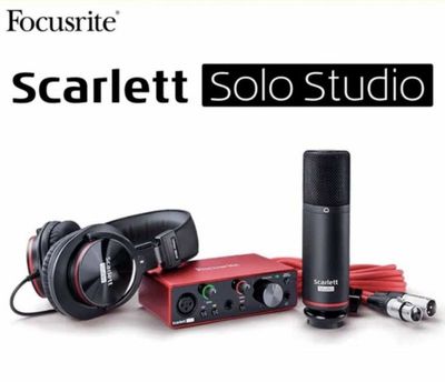 Студыйние Комплект Focusrite Scarlet Хит Топ Продаж