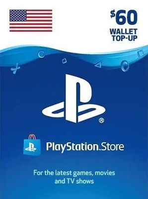 Карты пополнения playstation PSN США USD