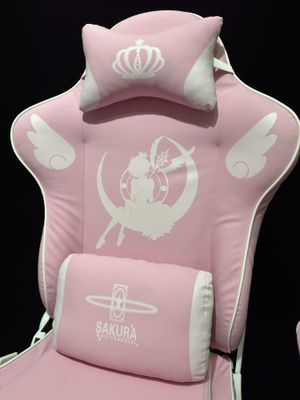 Розовое игровое компьютерное кресло Sailor Moon
