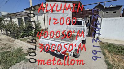 Metallom olamiz.