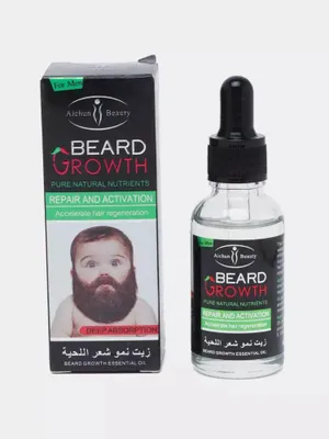 Beard oil soqol oʻstirish uchun yogʻ