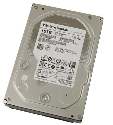 Жесткий диск 10 TB WD Ultrastar DC HC330, 3.5", 256 MB, SATA III