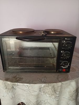 Электро духовка и плитка 2 в 1
