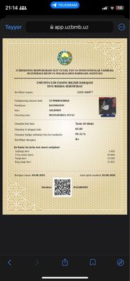 Abuturientlar uchun imtihonga kirishda kerak