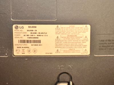 телевизор LG 32 дюйма (модель 32LK330)