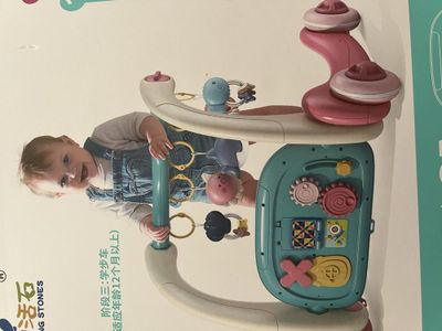 3в1, Развивающий коврик, ходунки, игровая панель,