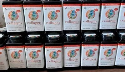 Collagen Youtheory 390 t. Коллаген рыбный в таблетках.