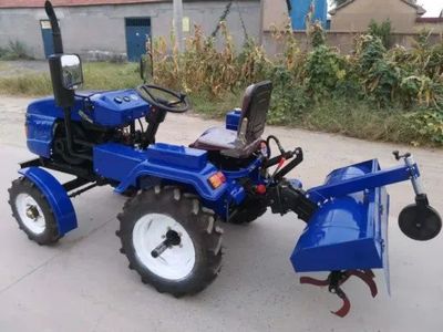 Zubr mini tractor. Бонус: фуруза+тиличка