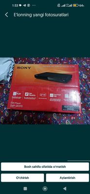 Sony dvd player.dvd _ sr370