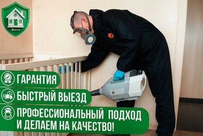 Дезинфекция Dezinfeksiya 24/7 обработка клоп, таракан, запахи Dez-5