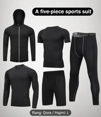 Sportivka 5 talik, Sport forma kiyimi 5 talik, fitnes forma 5 tasi.