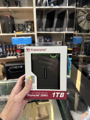 1 TB transcend USB 3.1 Yangi