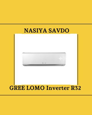 Кондиционер GREE LOMO inv 12 в рассрочку/ Konditsioner rassrochkaga