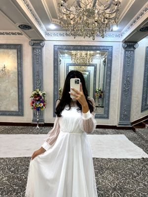 Белые Нежные Платье