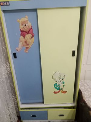 Детский шкаф для одежды и обуви