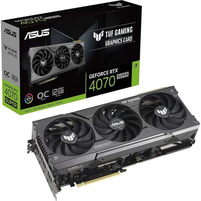 Видеокарта ASUS GeForce RTX 4070 SUPER TUF Gaming OC Edition