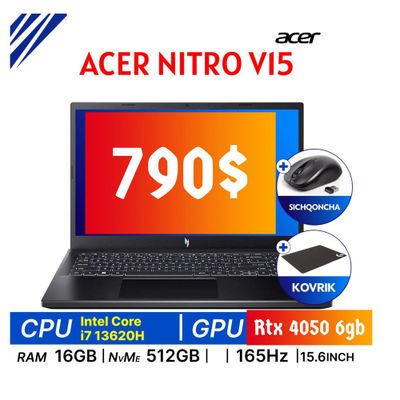 Acer Nitro V15 i7-13620H 4050 6gb