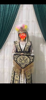 зархалат tur,тилла,кош ва ичидаги кулаги билан янги 3 марта кийилган